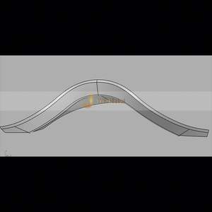 ANW2048 Sculptures Métalliques Art Déco Personnalisées de Luxe, Créations Animales en Acier Inoxydable 304 316 pour Projets de Décoration d'Ingénierie - Product Image 4