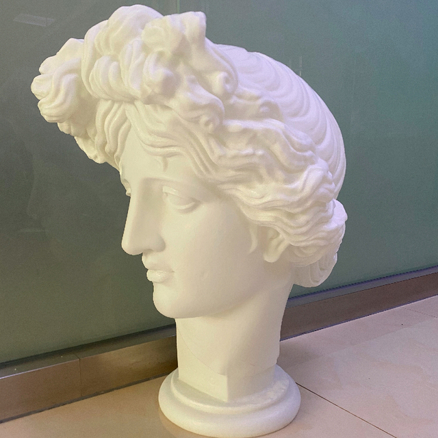 High Accuracy Custom SLA 3D Printed Plastic Statues Sculptures Low Cost Rapid Prototyping in Resin for 3D Printers