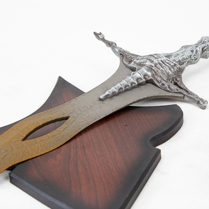 Épée de relique sacrée en métal de 40 "fabriquée à la main par Bloodborne Replica Weapon by Dark Elden Soul Ring Cosplay - Product Image 6
