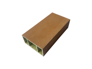 Rucca 50 * 50毫米WPC/PVC木塑复合空心型材低价木材产品 - Product Image 4