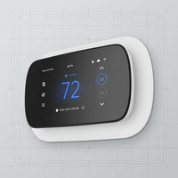 Termostato Inteligente Tuya Matter WiFi 24VAC, Termostato de Ahorro de Energía para Hoteles, Hogares y Habitaciones, Sistema HVAC, Calefacción y Refrigeración, Mercado Estadounidense