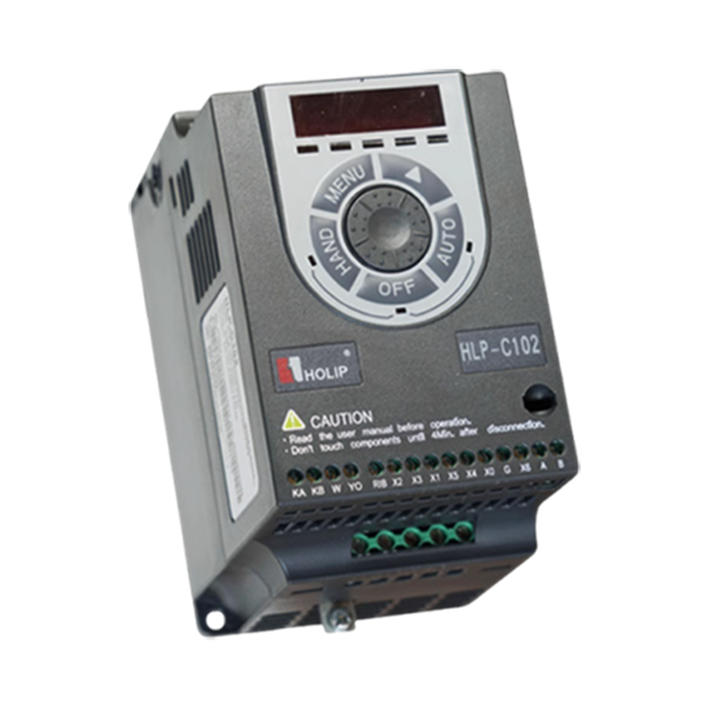 HLP-C100 Mini Vector Inverter High Quality High-Reliability Three-Phase AC Drive 220V 0.37-2.2KW for Motor Applications Compact