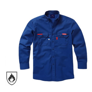 CE Certificate Fireproof Long Sleeve Button Down FRC Welder Custom <strong>Welding</strong> FR Work Fire Retardant Flame Resistant <strong>Shirt</strong> for Men - Product Image 2