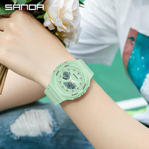 Reloj para Hombre <span class=keywords><strong>SANDA</strong></span> 6016 Deportivo de Alta Gama, Digital, Multifuncional, a Prueba de Agua, de Cuarzo, a la Moda - Product Image 3