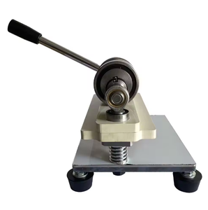 Mini machine de découpe et d'estampage manuelle compacte en cuir pour artisanat du cuir, presse manuelle pour cuir, papier et vêtements - Product Image 5