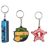 Porte-clés promotionnel en PVC LOGO personnalisé Porte-clés 2D 3D en PVC Porte-clés en caoutchouc souple Porte-clés personnalisé