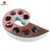 Boîte d'emballage de chocolat de luxe de forme unique faite à la main de haute qualité Dubaï Chocolat Carton Conception personnalisée Irrégulière