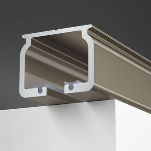 Rail de rideau en aluminium silencieux de qualité supérieure pour plafond, idéal pour rideaux à plis ondulés, vente en gros - Product Image 5
