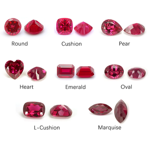 Productos de Venta Caliente Goldleaf, Dijes de Rubí Cultivado en Laboratorio con Corte Ovalado, Color Rojo Sangre de Pichón, Gema Cultivada en Laboratorio Suelta para la Fabricación de Joyas - Product Image 5