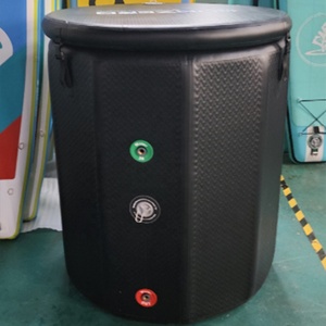 Portable Inflatable <strong>Ice</strong> Bath Tub with Cover Adults' Recovery &amp; Cold Water Therapy <strong>Ice</strong> <strong>Bucket</strong> - Product Image 6