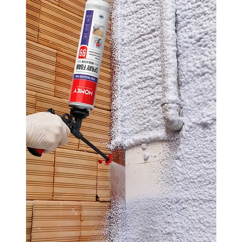 Spray insulation pu foam adhesives sealants expandable pu foam polyurethane spray pu foam