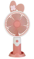 Nouveau ventilateur USB portable - Ventilateur électrique portable de dessin animé pour l'extérieur - Mini ventilateur de bureau