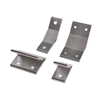 Placa de escudete Soporte de código de ángulo de esquina interior para ranura de perfil de extrusión de aluminio serie 8mm 90 Soporte de aluminio