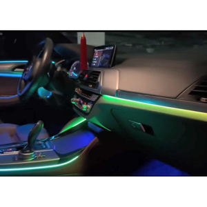Kit de Actualización de Iluminación Ambiental Symphony de 64 Colores para BMW X3/X4 2018-2024, Tira de Luces LED Interiores - Product Image 2