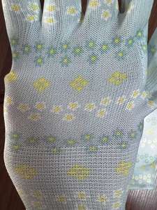 قفازات البستنة المخصصة قفازات السلامة المغلفة اللاتكس العمل البستنة مع نصائح حادة ، للحديقة في زهرة - Product Image 4