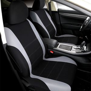 Accesorios Universales para Interiores de Automóviles, Juego Completo de Fundas para Asientos de Automóvil, Fundas Antideslizantes de Cuero y Poliéster para SUV, de un Solo Color y Alta Calidad - Product Image 1