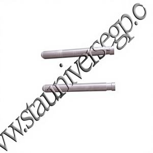 שרוול צינור הגנה תרמי סגור בקצה אחד, עשוי סיליקון קרביד <span class=keywords><strong>SiC</strong></span>, מחובר Si3N4, לנחושת - Product Image 2