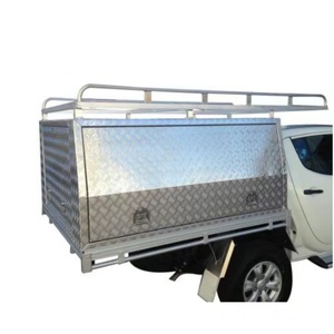 Customized Aluminium <b>Tool</b> <b>Box</b> Storage Heavy Duty Pickup Truck Trailer Basic Ute Canopy - Product Image 3