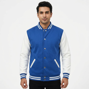 2025 New Arrival High Quality <b>Thick</b> <b>Winter</b> <b>Coat</b> StreetWear Plus Size Highstreet Men Varsity Jacket Jacket For Men - Product Image 1