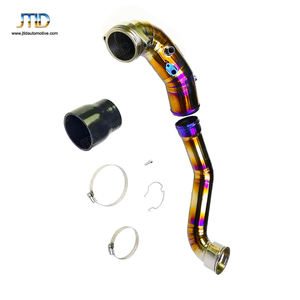 Pour <span class=keywords><strong>Toyota</strong></span> <span class=keywords><strong>Supra</strong></span> A90 /B58 GEN2 Tube de Turbine ensemble de deux pièces produit fini tuyau de Charge en titane - Product Image 5