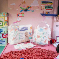 Culottes jetables en coton à imprimé unique Besuper pour adultes et bébés