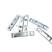 Pièces de fixation personnalisables en métal, acier inoxydable, aluminium : pinces, clips, supports de panneaux, charnières, boucles, marque-pages, étiquettes, cartes, pièces d'étagère