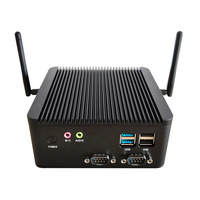 Venta caliente Industrial Mini PC J6426 N100 CPU diseño sin ventilador 24/7 trabajo Dual LAN 2COM 8USB múltiples opciones de enchufe