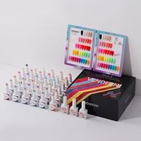 Kit de vernis à ongles en gel Vendeeni 36 couleurs avec ensemble de manucure professionnel de salon