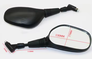 Espejo retrovisor para motocicleta de 8mm y 10mm <span class=keywords><strong>Yamaha</strong></span> <span class=keywords><strong>XT</strong></span> <span class=keywords><strong>660</strong></span> espejo retrovisor ultra gran angular adecuado para scooters y motocicletas - Product Image 4