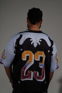 Tontons personalizado de alta calidad Transferencia de Calor deportes Streetwear Drop impreso de gran tamaño de poliéster Vintage Boxy camiseta de fútbol - Product Image 2