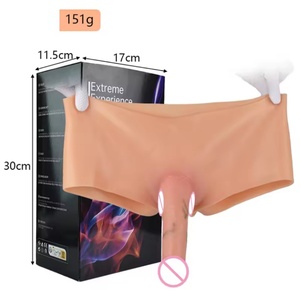 New Arrival SXXY Women's Wearable <b>Dildos</b> Silicone Pants Adult Sex Toys Solid <b>Dildos</b> Lesbian Sex Toy - Product Image 1