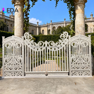 Fondo de Escenario Profesional Moderno de Acrílico Blanco Tallado para Decoración de Bodas - Product Image 1
