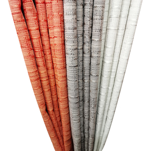 Fabricante fornecedor fornecer estoque cortina jacquard apagão tecido da cortina do jacquard baixo MOQ - Product Image 3