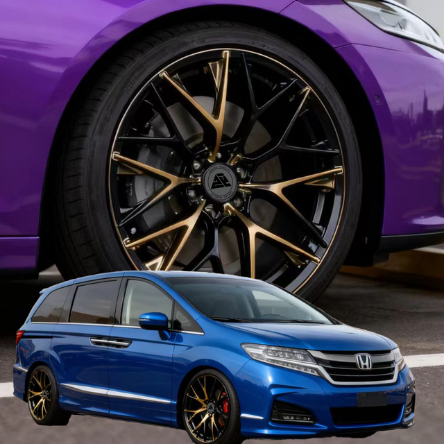 SY Custom Forged 17-22 Inch Automotive Wheels for Honda Elysion G42 F44 G20 G28 G22 G23 G26 Custom Alloy Wheels 30mm Durable