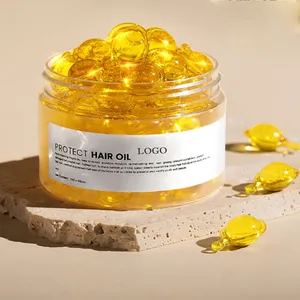 Private Label Professional Hair Products Nourishing Hair Serum Argan Oil Repairing Hair Growth Oil Capsule