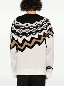 Suéter de cuello redondo de punto estampado de moda nuevo de alta calidad personalizado suéter de manga larga para hombre - Product Image 3