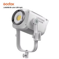 Godox LA600Bi K1 avec sac, lumière vidéo LED COB RGB, lumière d'ambiance, robuste, 600W, lumières COB pour vidéo en direct haute luminosité, studio