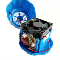 Nouvelle lampe chauffante OUCHEN pour poussins 220V bleue pour le chauffage des poussins, canards, cailles et reptiles