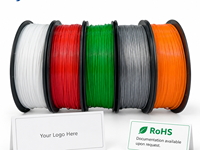Filamen TPU 95A Fleksibel 1.75mm 1kg Yiqiu3D Filamen Printer 3D Daya Pantul Tinggi untuk Seal dan Peredam Bambu Lab