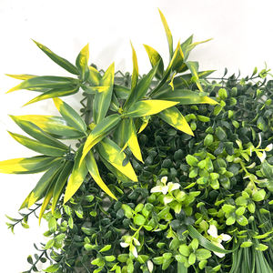 50*50CM Factory Garden <strong>Grass</strong> Plastic <strong>Artificial</strong> Green Plants <strong>Wall</strong> for Home Hotel Restaurant Background - Product Image 3