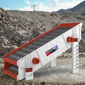 Thép không gỉ tuyến tính klz rung màn hình henan PELLET sàng lọc rung sàng - Product Image 1