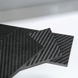 Tablero de fibra de carbono con textura transparente tridimensional, modelo cultural y creativo con tablero duro decorativo exterior. - Product Image 5