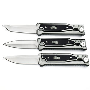 Couteau tactique EDC Premium, couteau de poche à gravité, EDC portable, manche en aluminium léger, couteau pliant, acier D2, tranchant, extérieur - Product Image 2