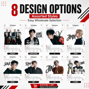 BTS ARIRANG Kpop Photocards e Adesivi, Lomo Cards Stile Instagram, Decalcomanie Impermeabili Fai-da-te per Scrapbooking, Regalo per i Fan - Product Image 4
