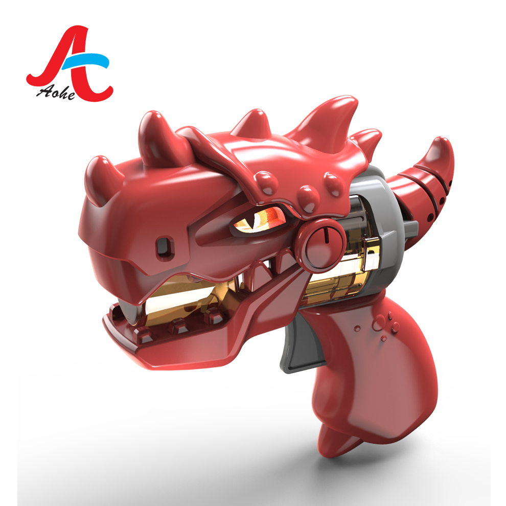 Новое поступление 2021, Веселый мультяшный динозавр Amazon blast, игрушка Акула, музыкальный пистолет с возможностью нанесения индивидуального логотипа