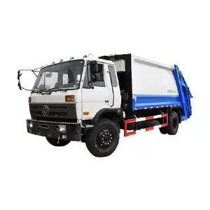 Dongfeng 4*2 8 cubic10 מ"ק מכבש אשפה משאית למכירה אשפה מכבש משאית