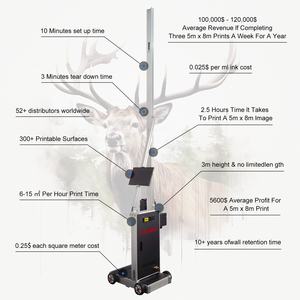Impresora UV Vertical PrintPro, Impresora 3D 5D UV, Impresora de Pared para Imprimir en Hormigón/Vidrio/Cerámica - Product Image 4