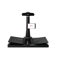 Scanner de livres à plateforme en V avec outils PC pour capture, annotation, rotation et congélation sans PC