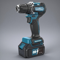 Perceuse-visseuse sans fil 6-en-1 de qualité supérieure MKT 18V 21V à batterie lithium, avec marteau perforateur et outils, kit combiné