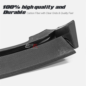 Alerón Trasero de Fibra de Carbono Tipo EPA ATTK de Lujo para Fiat 500 595 695 Abarth, Fácil Instalación - Product Image 4